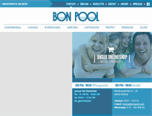 Tablet Screenshot of bonpool.com